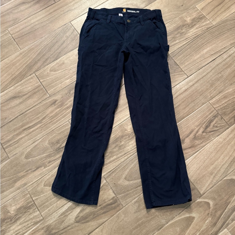 Carhartt Dark Blue Original Pants, women’s 4